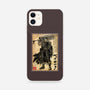 Black Swordsman Woodblock-iPhone-Snap-Phone Case-DrMonekers