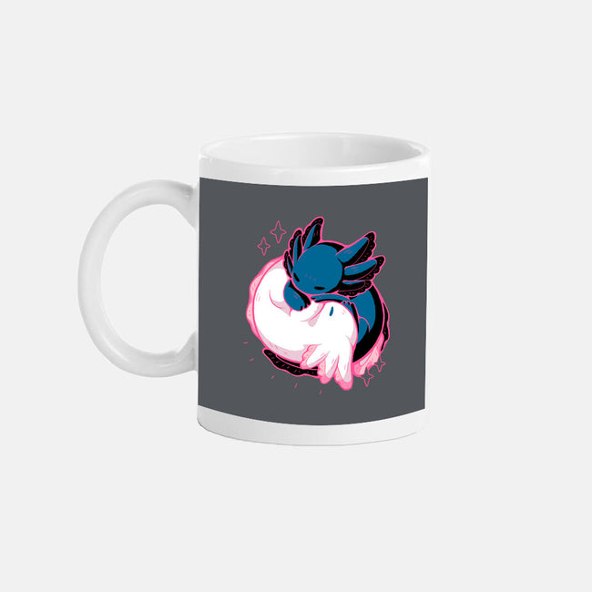 Axolotl Yin Yang-None-Mug-Drinkware-xMorfina