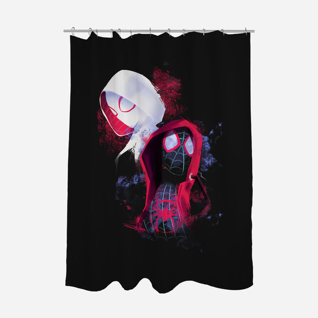 Spiderverse-None-Polyester-Shower Curtain-fanfabio