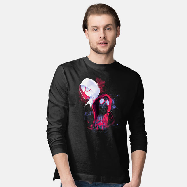 Spiderverse-Mens-Long Sleeved-Tee-fanfabio