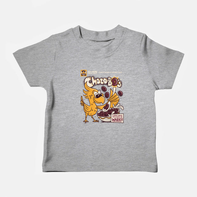 Choco-Bo's Cereal-Baby-Basic-Tee-Aarons Art Room