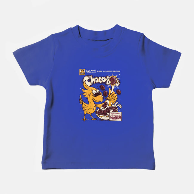Choco-Bo's Cereal-Baby-Basic-Tee-Aarons Art Room