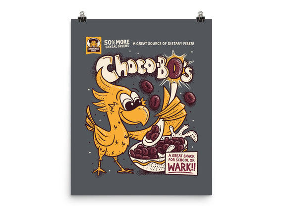 Choco-Bo's Cereal