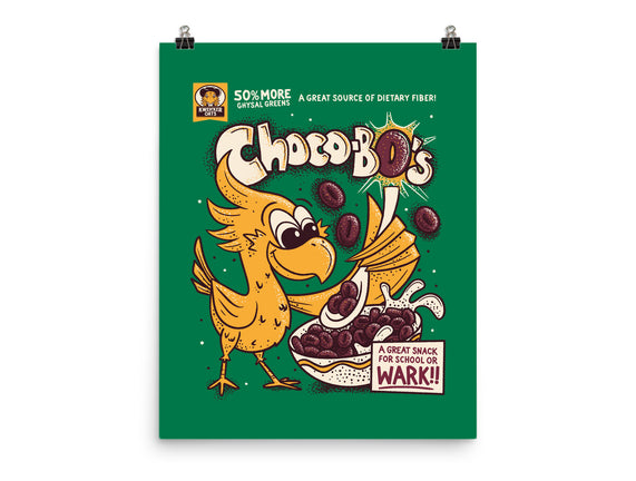 Choco-Bo's Cereal