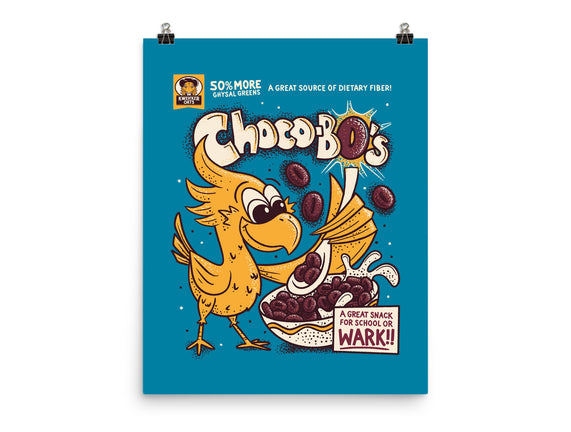 Choco-Bo's Cereal