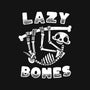 Lazy Bones-Womens-Basic-Tee-Aarons Art Room