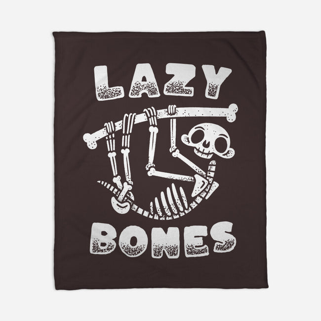 Lazy Bones-None-Fleece-Blanket-Aarons Art Room