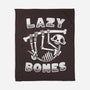 Lazy Bones-None-Fleece-Blanket-Aarons Art Room