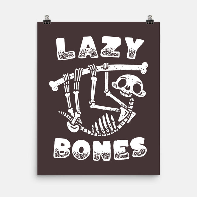 Lazy Bones-None-Matte-Poster-Aarons Art Room