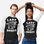 Lazy Bones-Unisex-Baseball-Tee-Aarons Art Room