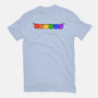 Rainbow Frogs-Unisex-Basic-Tee-kosmicsatellite