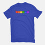 Rainbow Frogs-Unisex-Basic-Tee-kosmicsatellite