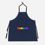 Rainbow Frogs-Unisex-Kitchen-Apron-kosmicsatellite