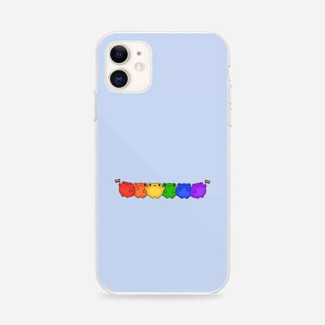 Rainbow Frogs-iPhone-Snap-Phone Case-kosmicsatellite