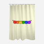 Rainbow Frogs-None-Polyester-Shower Curtain-kosmicsatellite