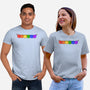 Rainbow Frogs-Unisex-Basic-Tee-kosmicsatellite