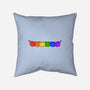 Rainbow Frogs-None-Removable Cover w Insert-Throw Pillow-kosmicsatellite