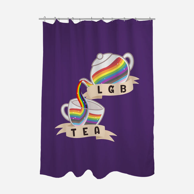 LGB-Tea-None-Polyester-Shower Curtain-kosmicsatellite