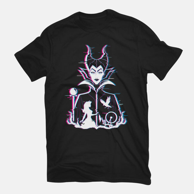Maleficent Glitched-Mens-Premium-Tee-danielmorris1993
