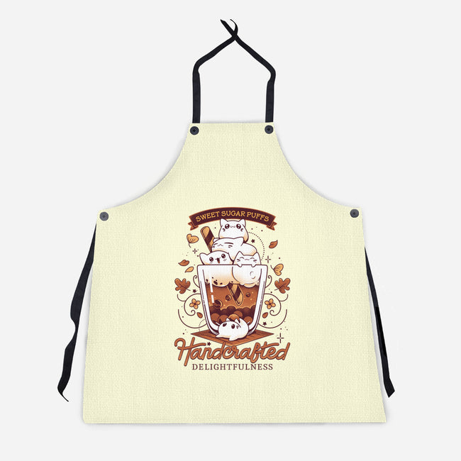 Artisanal Kitten Tea-Unisex-Kitchen-Apron-Snouleaf