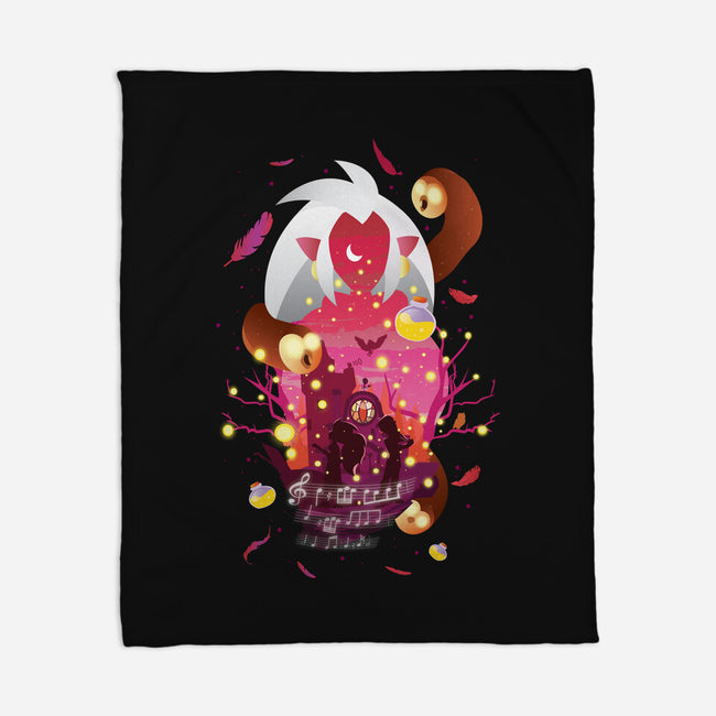 Requiem Of The Witch-None-Fleece-Blanket-SwensonaDesigns