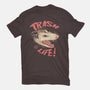 Possum Panic-Womens-Basic-Tee-vp021