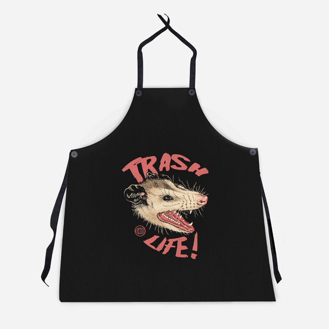 Possum Panic-Unisex-Kitchen-Apron-vp021