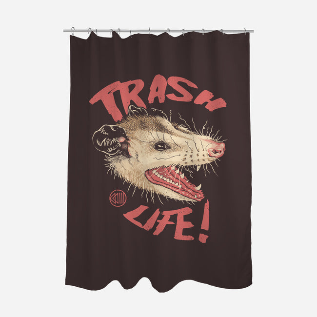 Possum Panic-None-Polyester-Shower Curtain-vp021
