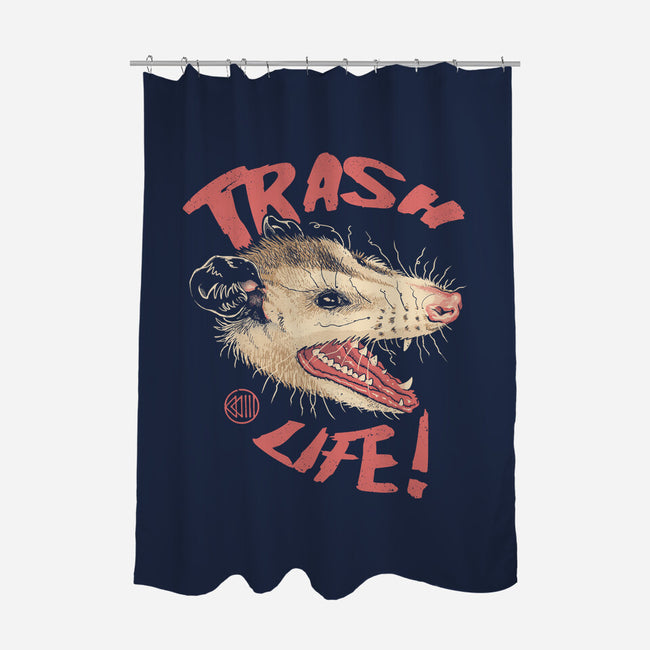 Possum Panic-None-Polyester-Shower Curtain-vp021
