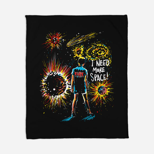 Kirk Needs Space-None-Fleece-Blanket-kharmazero