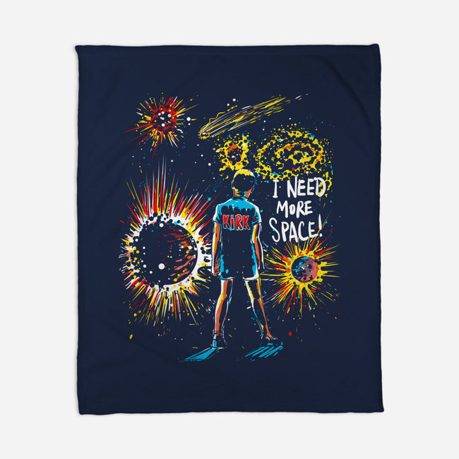 Kirk Needs Space-None-Fleece-Blanket-kharmazero