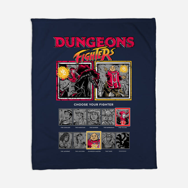 Dungeons Fighters-None-Fleece-Blanket-Knegosfield