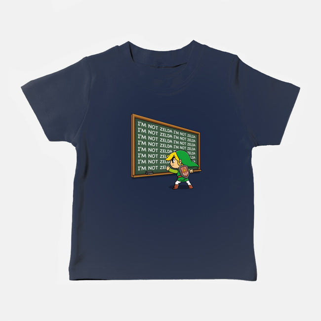 Not Zelda-Baby-Basic-Tee-Barbadifuoco