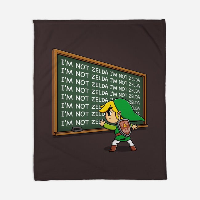 Not Zelda-None-Fleece-Blanket-Barbadifuoco