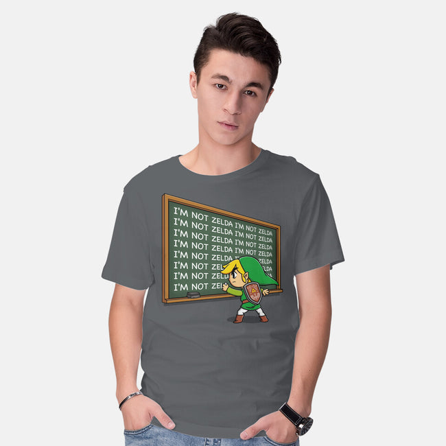 Not Zelda-Mens-Basic-Tee-Barbadifuoco