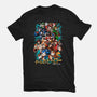 Nostalgic Heroes-Mens-Basic-Tee-Conjura Geek