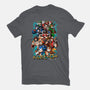 Nostalgic Heroes-Mens-Basic-Tee-Conjura Geek