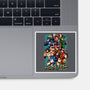 Nostalgic Heroes-None-Glossy-Sticker-Conjura Geek