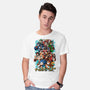 Nostalgic Heroes-Mens-Basic-Tee-Conjura Geek
