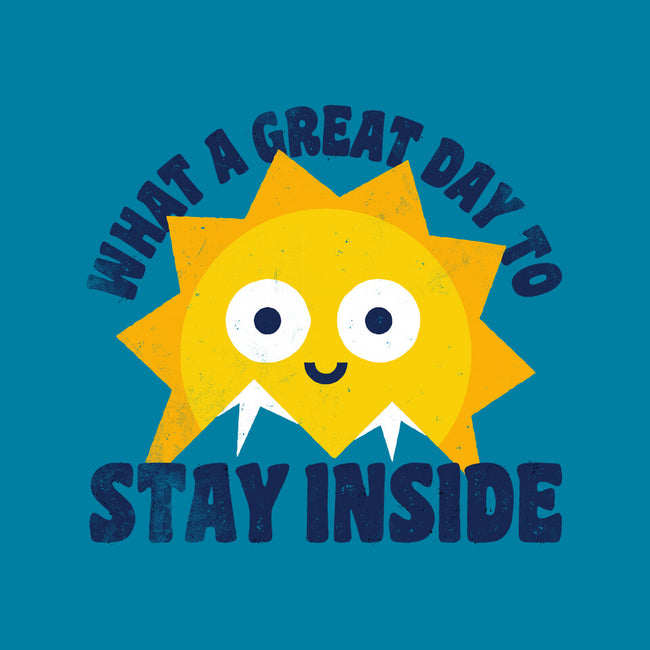 Great Day To Stay Inside-Womens-Basic-Tee-zawitees