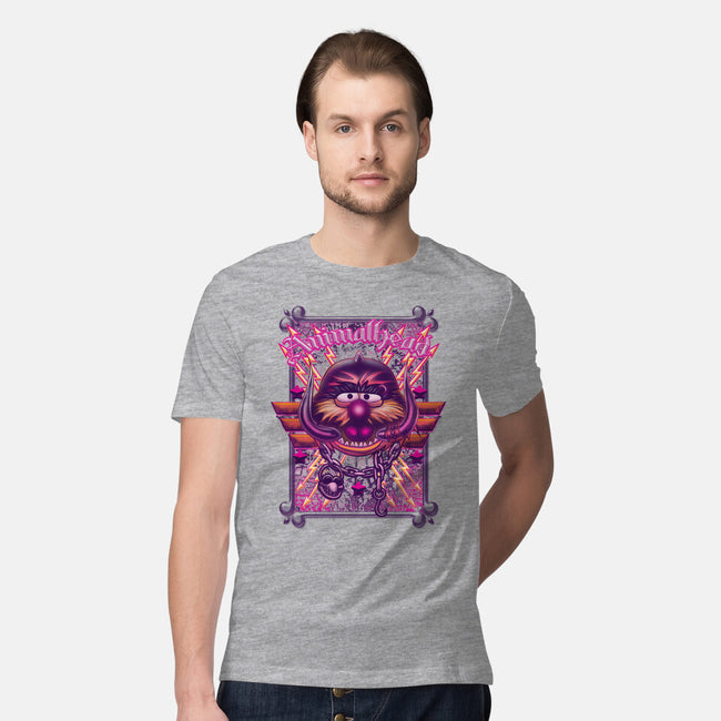 Animal Head-Mens-Premium-Tee-Samuel