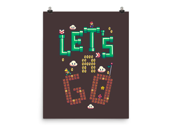 Mario Let's A Go