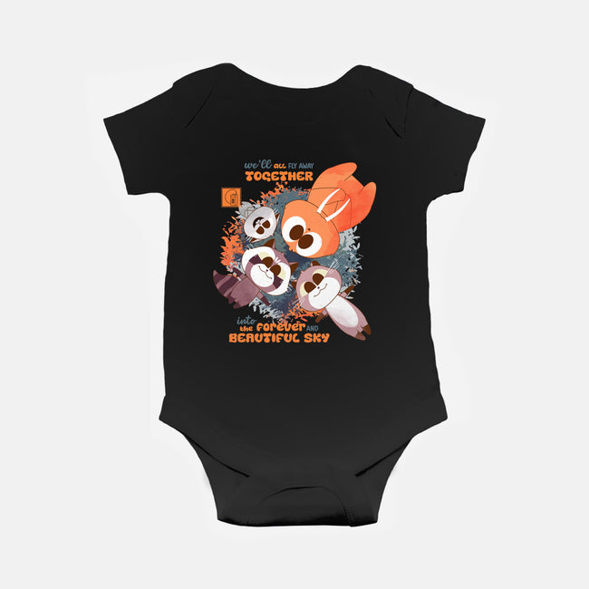Forever And Beautiful Sky-Baby-Basic-Onesie-Moon Crew
