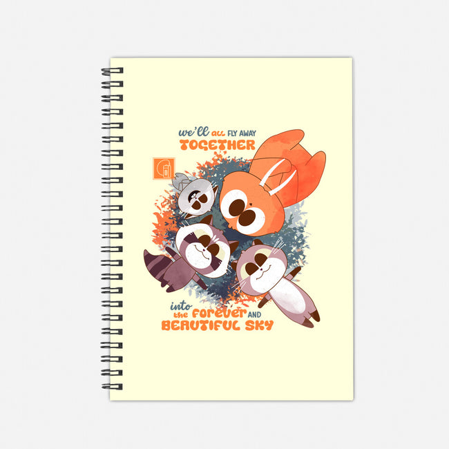 Forever And Beautiful Sky-None-Dot Grid-Notebook-Moon Crew
