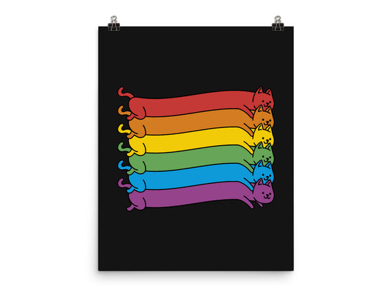 Rainbow Cats Pride Flag