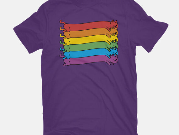 Rainbow Cats Pride Flag