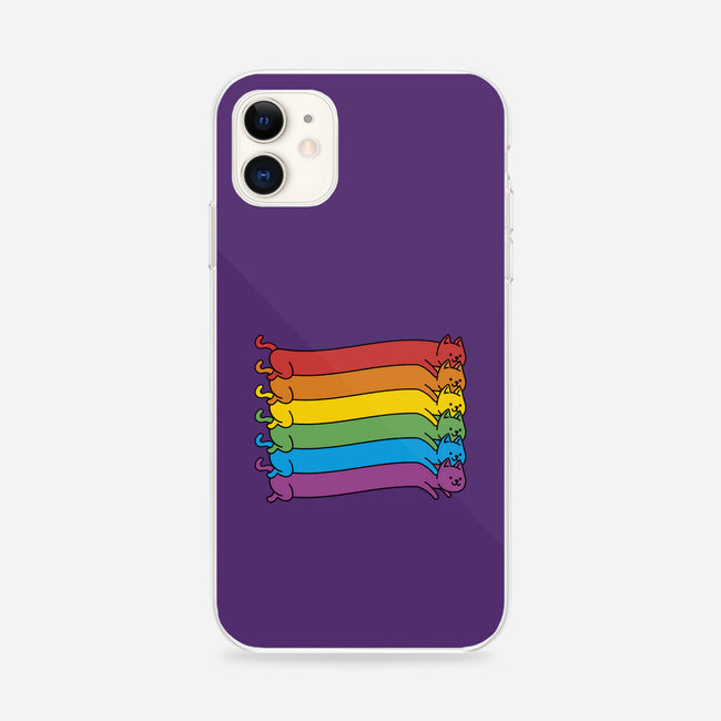 Rainbow Cats Pride Flag-iPhone-Snap-Phone Case-tobefonseca