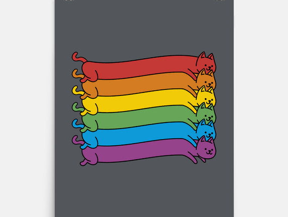 Rainbow Cats Pride Flag