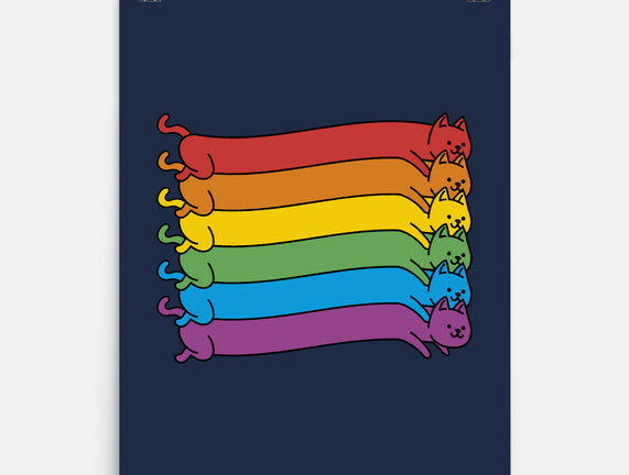 Rainbow Cats Pride Flag