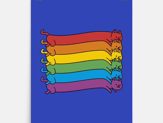 Rainbow Cats Pride Flag